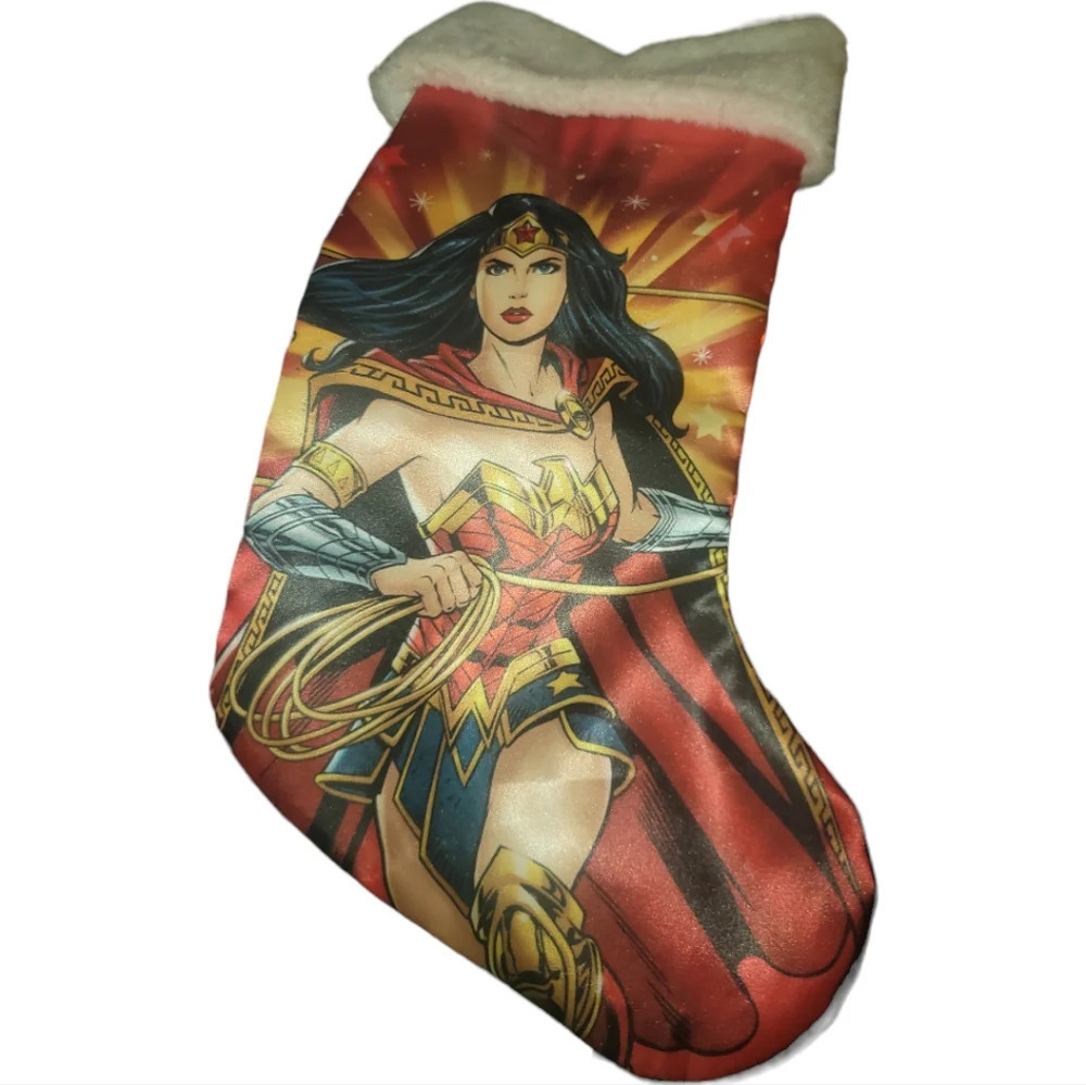 WONDER WOMAN Christmas stocking 18*